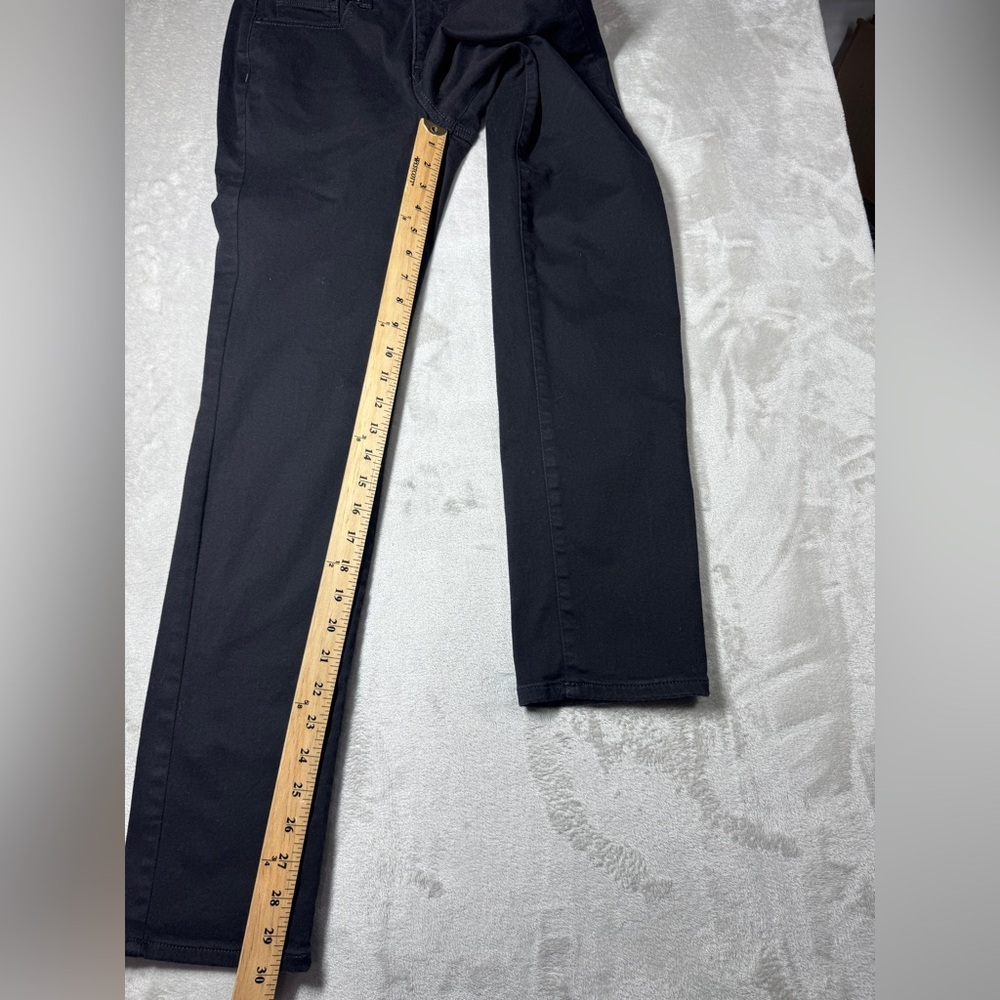 NYDJ Sheri Slim Black Lift Tuck Zip Fly Stretch Denim Jeans Size 6 - Picture 8 of 16